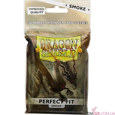 Dragon Shield Perfect Fit Toploader — Clear - Smoke  — протектори 100 шт.